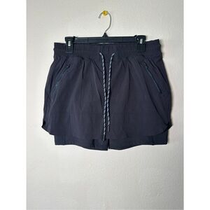 Athleta Trekkie North Skort sz 10 Black